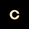 Alphabet Charm C-Cinco Fashion