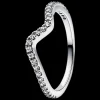 Anel Onda Com Zirconias-Pandora Cheap