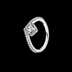 Anel Square Sparkle Wishbone-Pandora Online