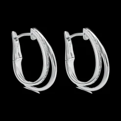 Argolas Siena Duplas Prateadas-Itemporality Sale