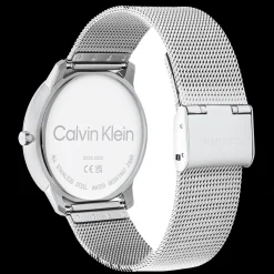 Azul E Aco Em Malha Milanesa-Calvin Klein Watches Clearance
