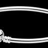 Bangle Com Fecho Coracao-Pandora Cheap