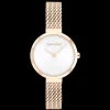 Branco E Dourado Rosa Em Malha Milanesa-Calvin Klein Watches Outlet