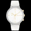 Branco Em Aco E Silicone Branco-Calvin Klein Watches Cheap