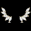 Brincos Alba Folhas Dourados-Itemporality Online