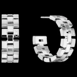 Brincos Argola Em Aco-Calvin Klein Jewelry Shop