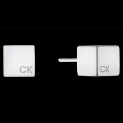 Brincos Em Aco-Calvin Klein Jewelry Clearance