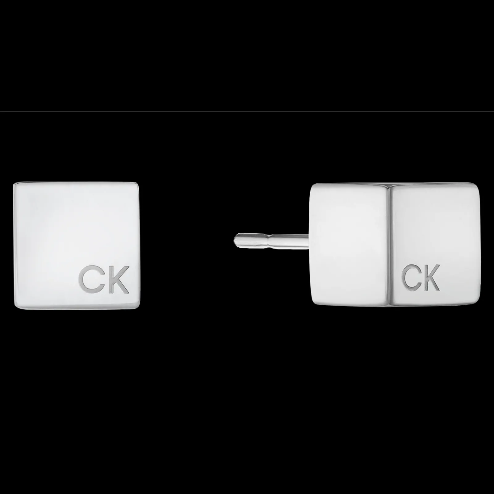 Brincos Em Aco-Calvin Klein Jewelry Clearance