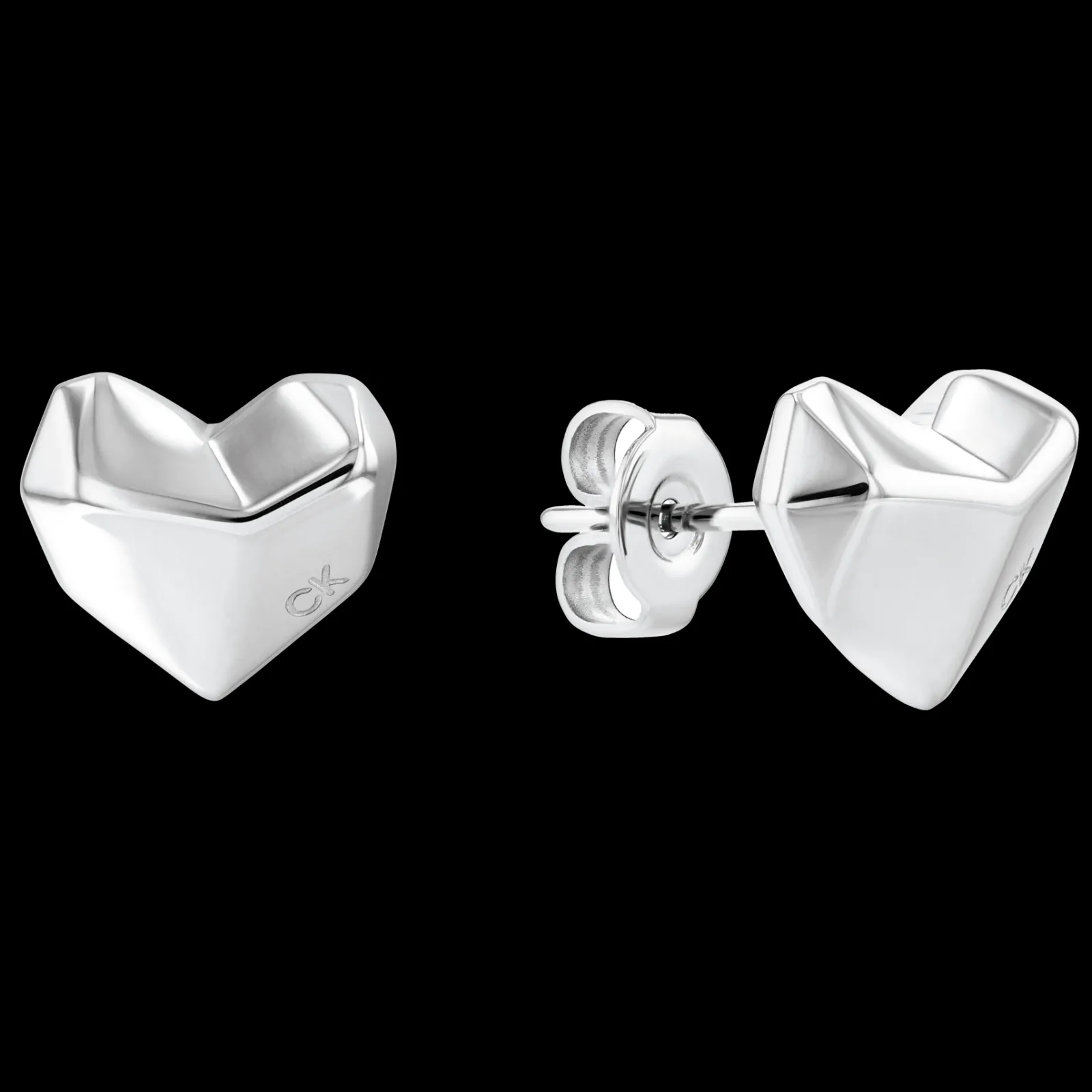 Brincos Em Aco-Calvin Klein Jewelry Clearance