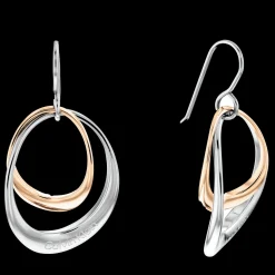 Brincos Em Aco E Dourado Rosa-Calvin Klein Jewelry Online