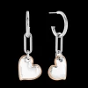 Brincos Em Aco E Dourado Rosa-Calvin Klein Jewelry Fashion