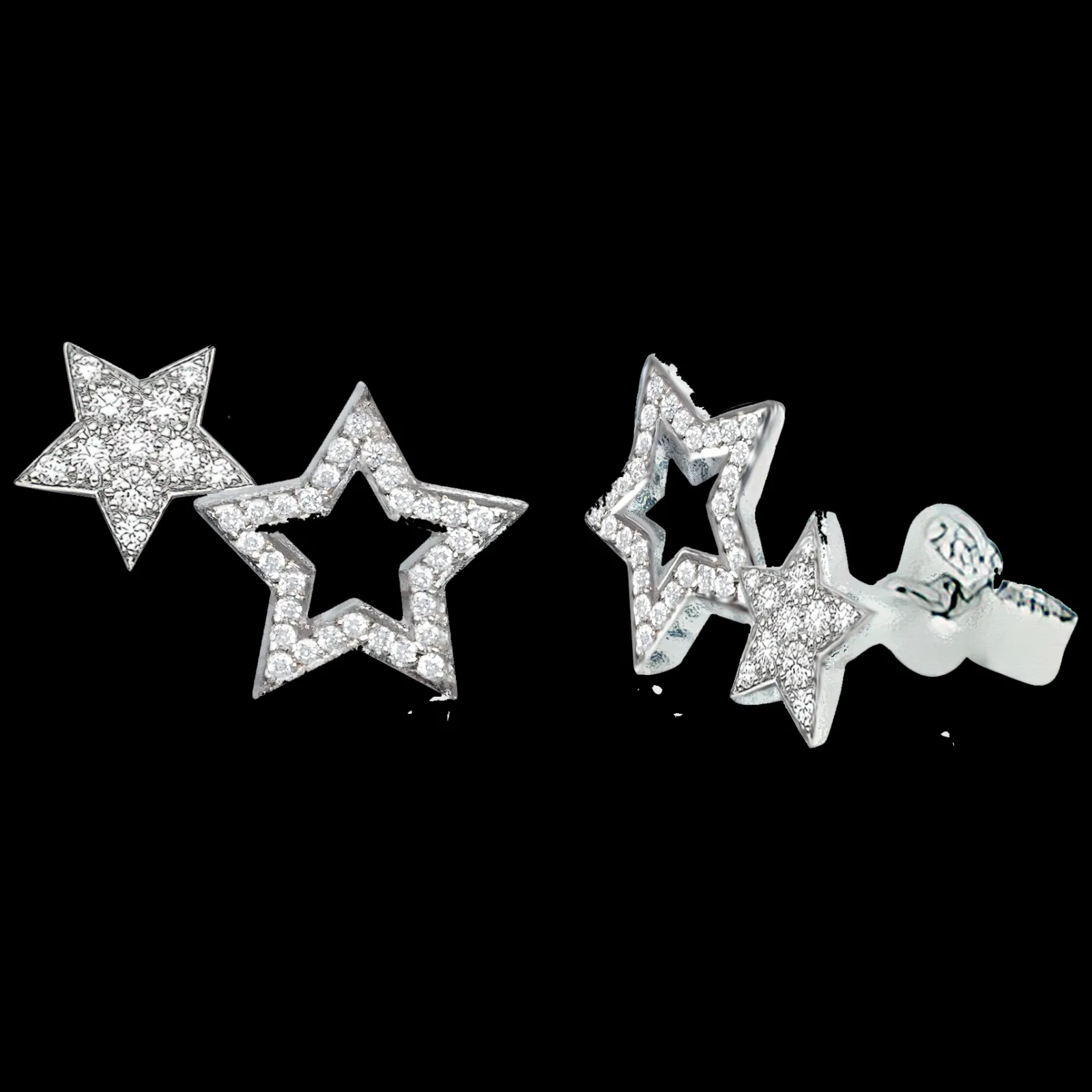 Brincos Estrelas-Itemporality Cheap