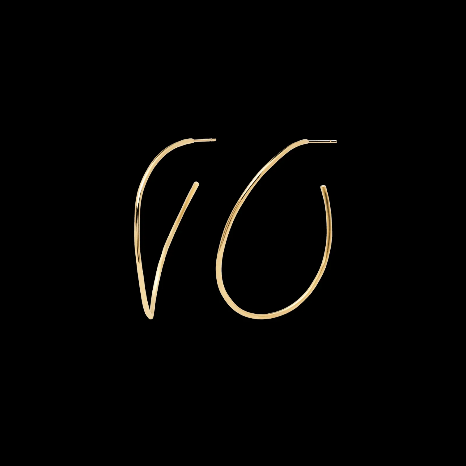 Brincos Niko Gold-PDPAOLA Fashion