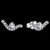 Brincos Onda E Zirconias-Pandora Sale