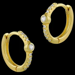 Brincos Zirconia Oval-Itemporality Store
