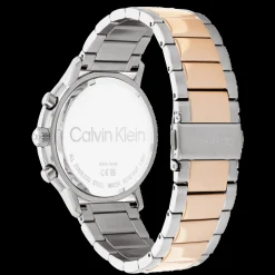 Cinzento E Dourado Rosa Em Aco-Calvin Klein Watches Clearance