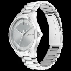 Cinzento Em Aco-Calvin Klein Watches Clearance