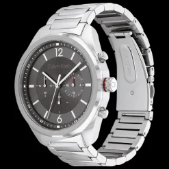 Cinzento Em Aco-Calvin Klein Watches Discount