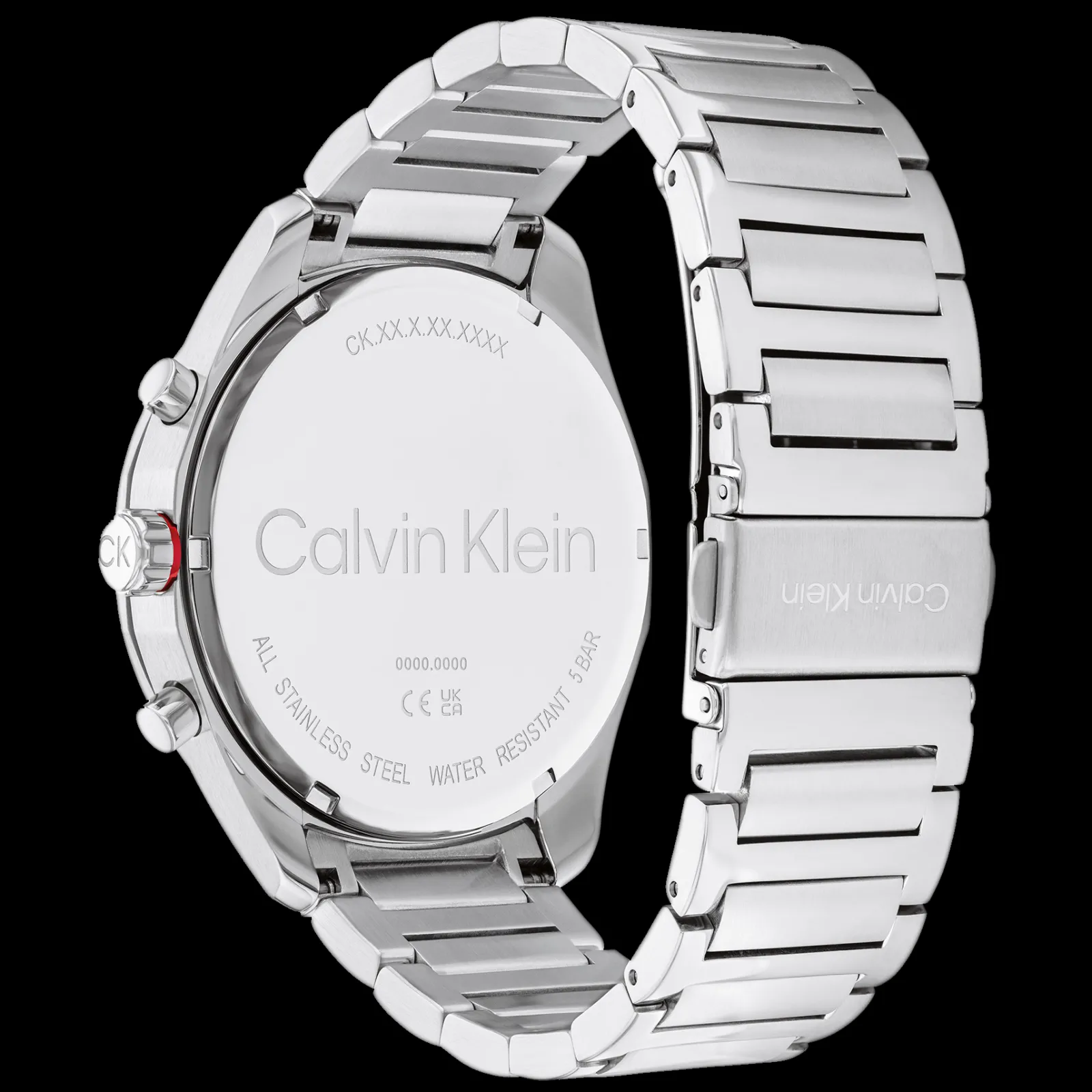 Cinzento Em Aco-Calvin Klein Watches Discount