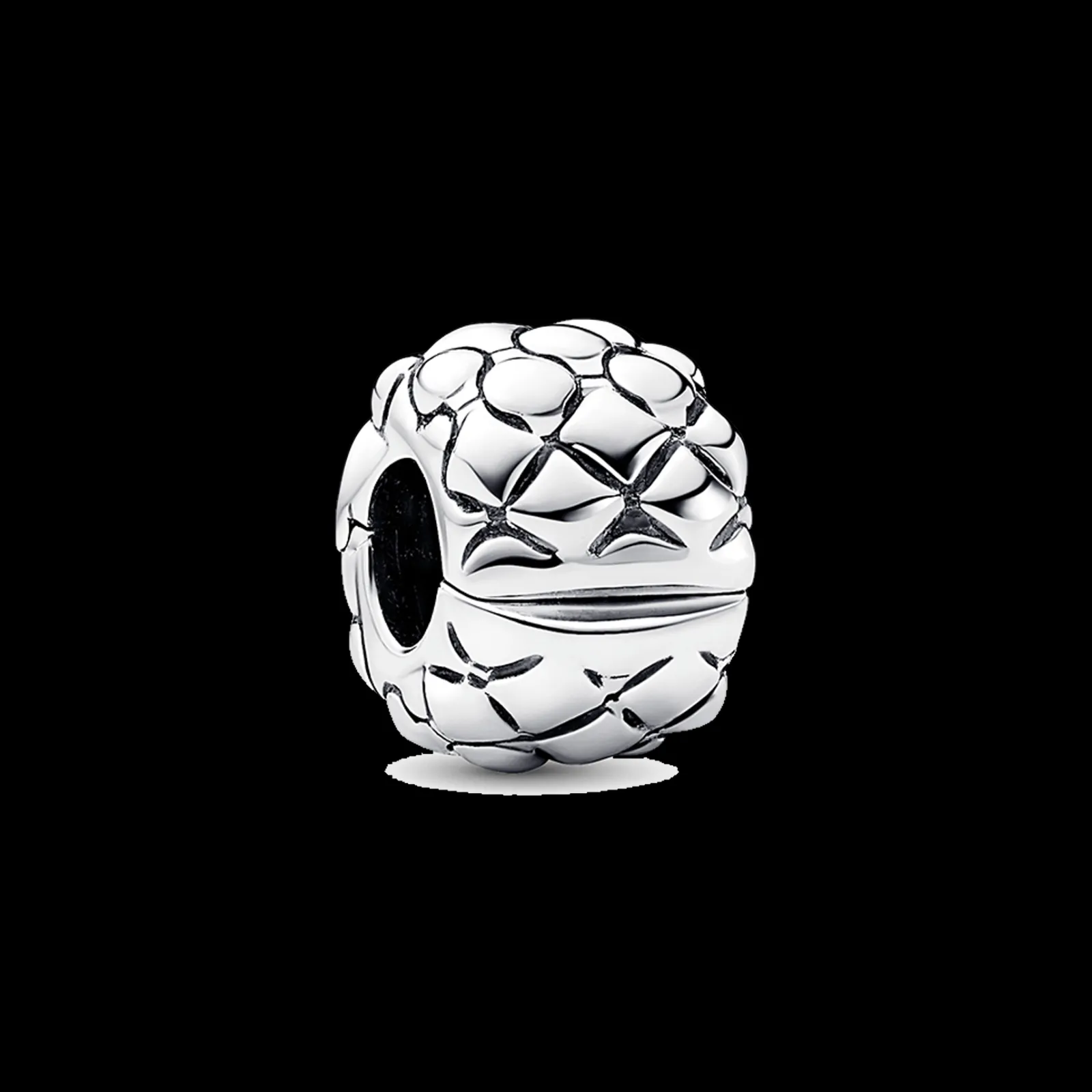Clip Bold Studded Prata-Pandora Flash Sale