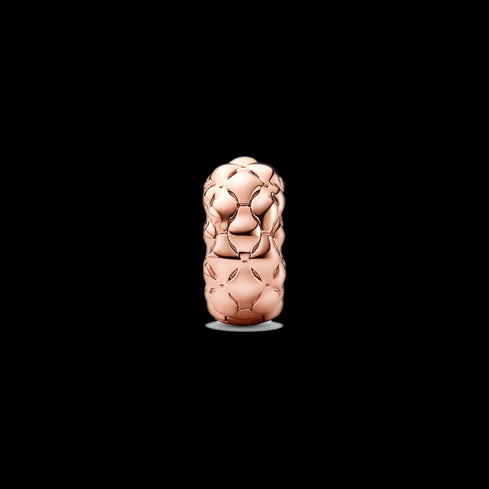 Clip Slim Studded Dourado Rosa-Pandora Flash Sale