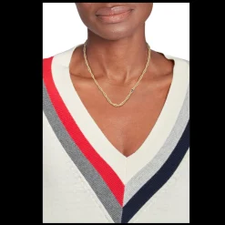 Colar Aco Dourado Twist Ajustavel-Tommy Hilfiger Jewelry Cheap
