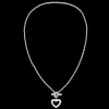 Colar Aco Pendente Coracao-Tommy Hilfiger Jewelry New