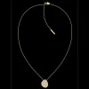 Colar Em Dourado Com Cristais-Calvin Klein Jewelry New