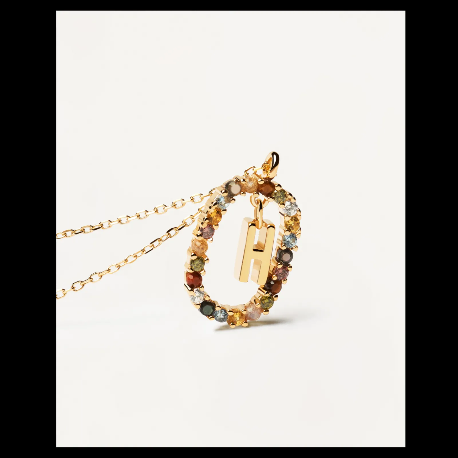Colar Letra H-PDPAOLA Store