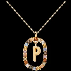Colar Letra P-PDPAOLA Best Sale