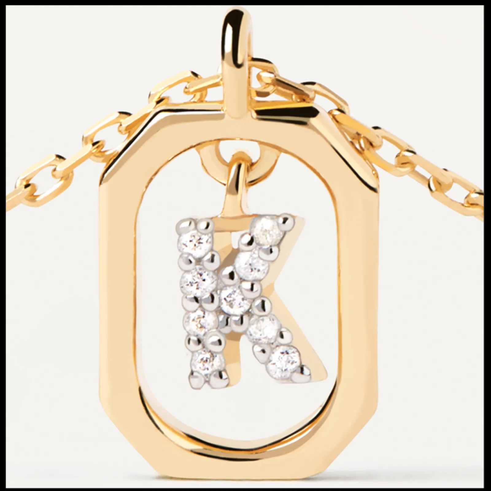 Colar Mini Letters K-PDPAOLA Cheap