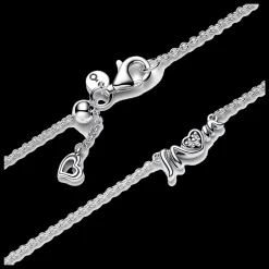 Colar Mum Com Zirconias-Pandora Cheap
