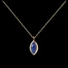 Colar Nomad Lapis Lazuli Dourado-PDPAOLA Best