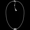 Colar Prateado Cristais-Tommy Hilfiger Jewelry Best Sale
