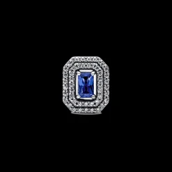 Conta Com Cristal Azul Princesa-Pandora Best Sale