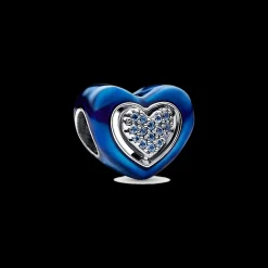 Conta Coracao Azul Spinning-Pandora Discount