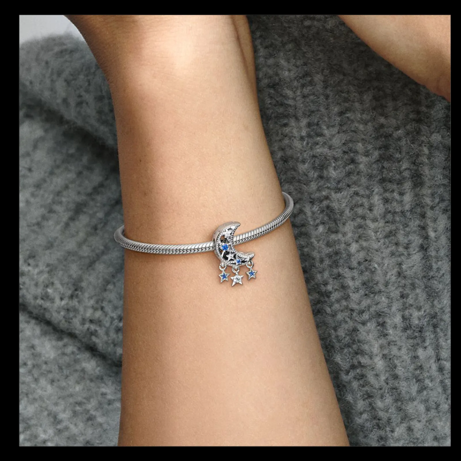 Conta Estrela E Lua Crescente-Pandora Store