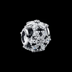 Conta Folha Com Zirconias-Pandora Cheap
