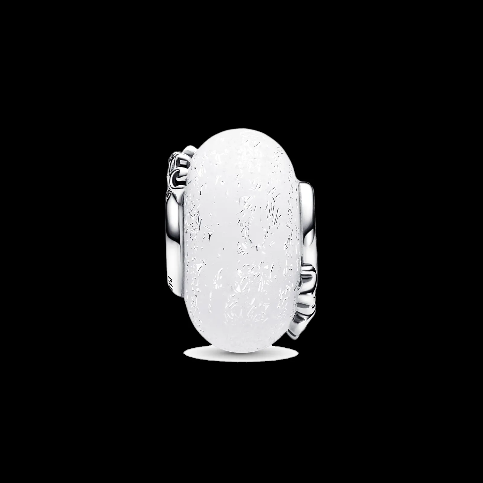 Conta Murano Branco Mae & Amor-Pandora Shop