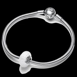 Conta Murano Branco Mae & Amor-Pandora Shop
