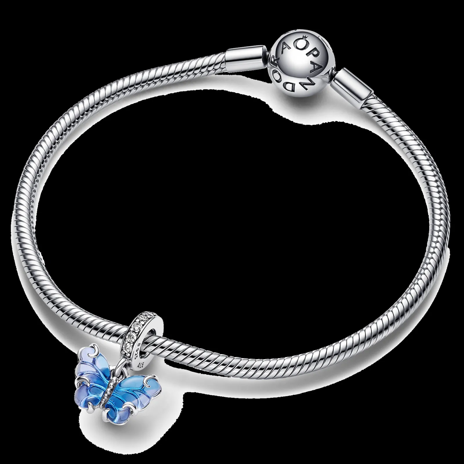 Conta Pendente Borboleta Azul-Pandora Discount