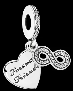 Conta Pendente Coracao Forever Friends-Pandora Best