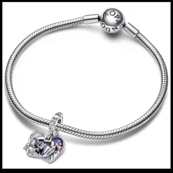 Conta Pendente Disney Coracao Wall-E & Eve-Pandora Cheap