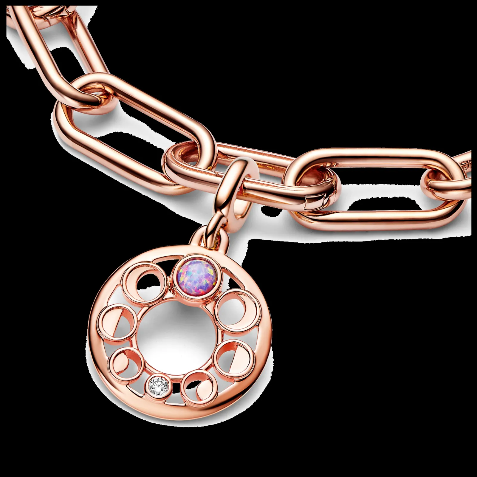 Conta Pendente Me Medalhao Fases Da Lua-Pandora Store
