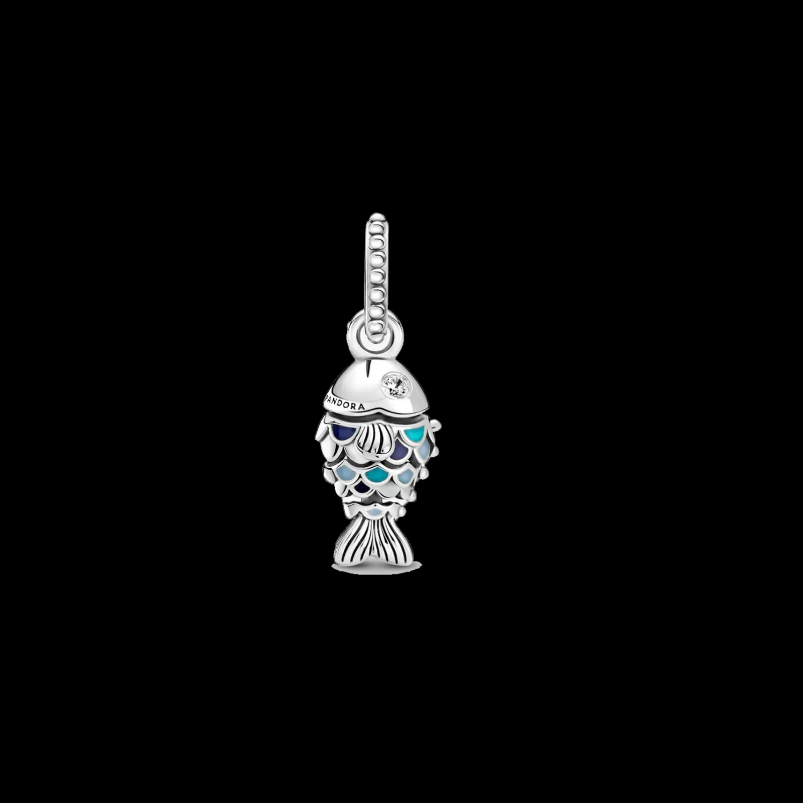 Conta Pendente Peixe Azul-Pandora Clearance