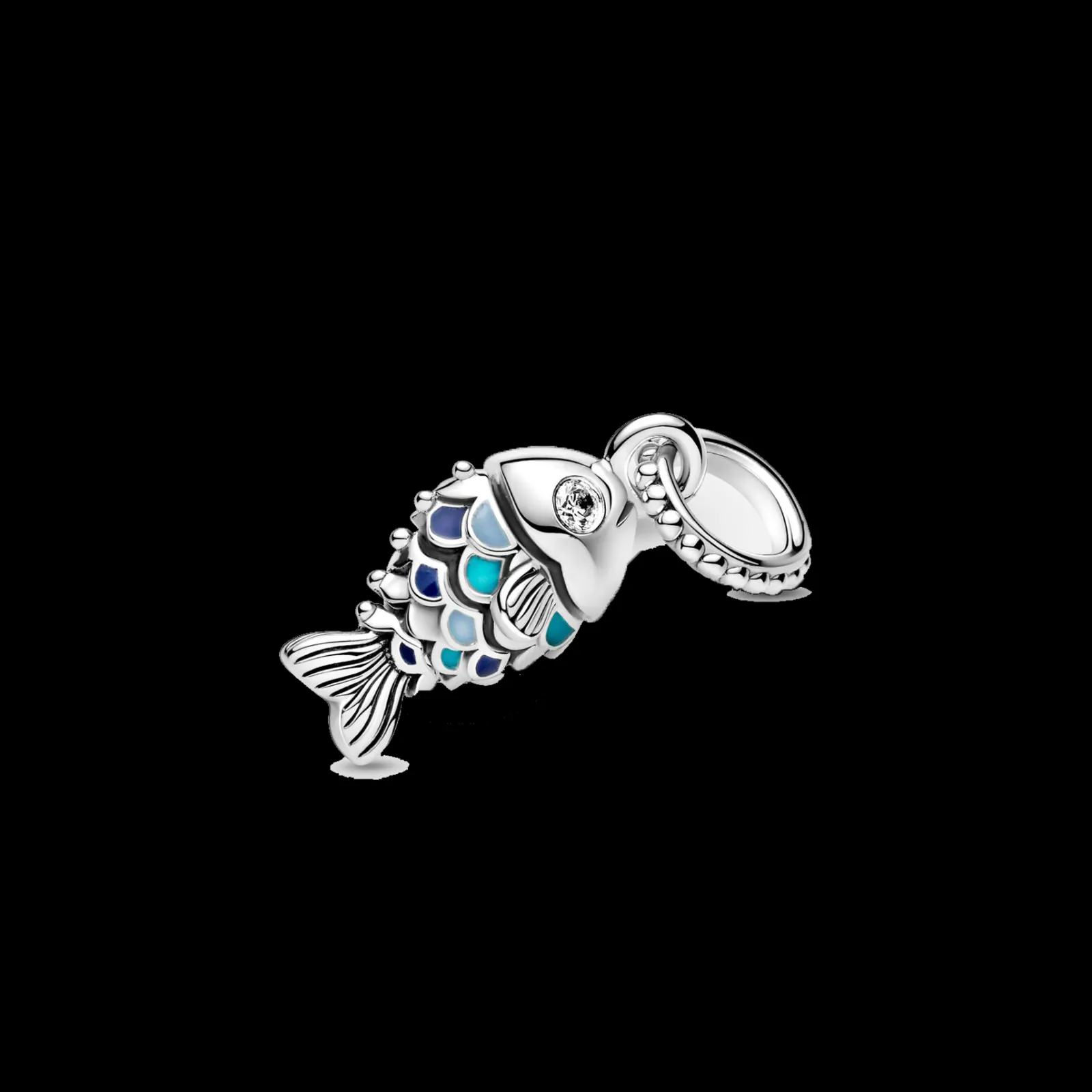 Conta Pendente Peixe Azul-Pandora Clearance