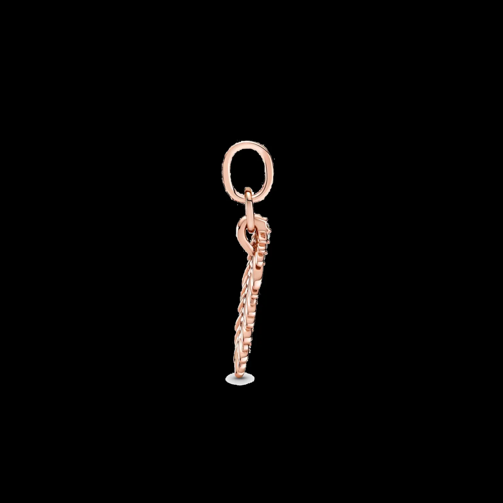 Conta Pendente Pena Brilhante-Pandora Outlet