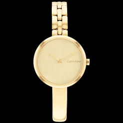 Dourado Com Bangle-Calvin Klein Watches New