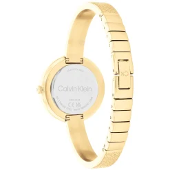 Dourado E Bangle Em Aco-Calvin Klein Watches Clearance