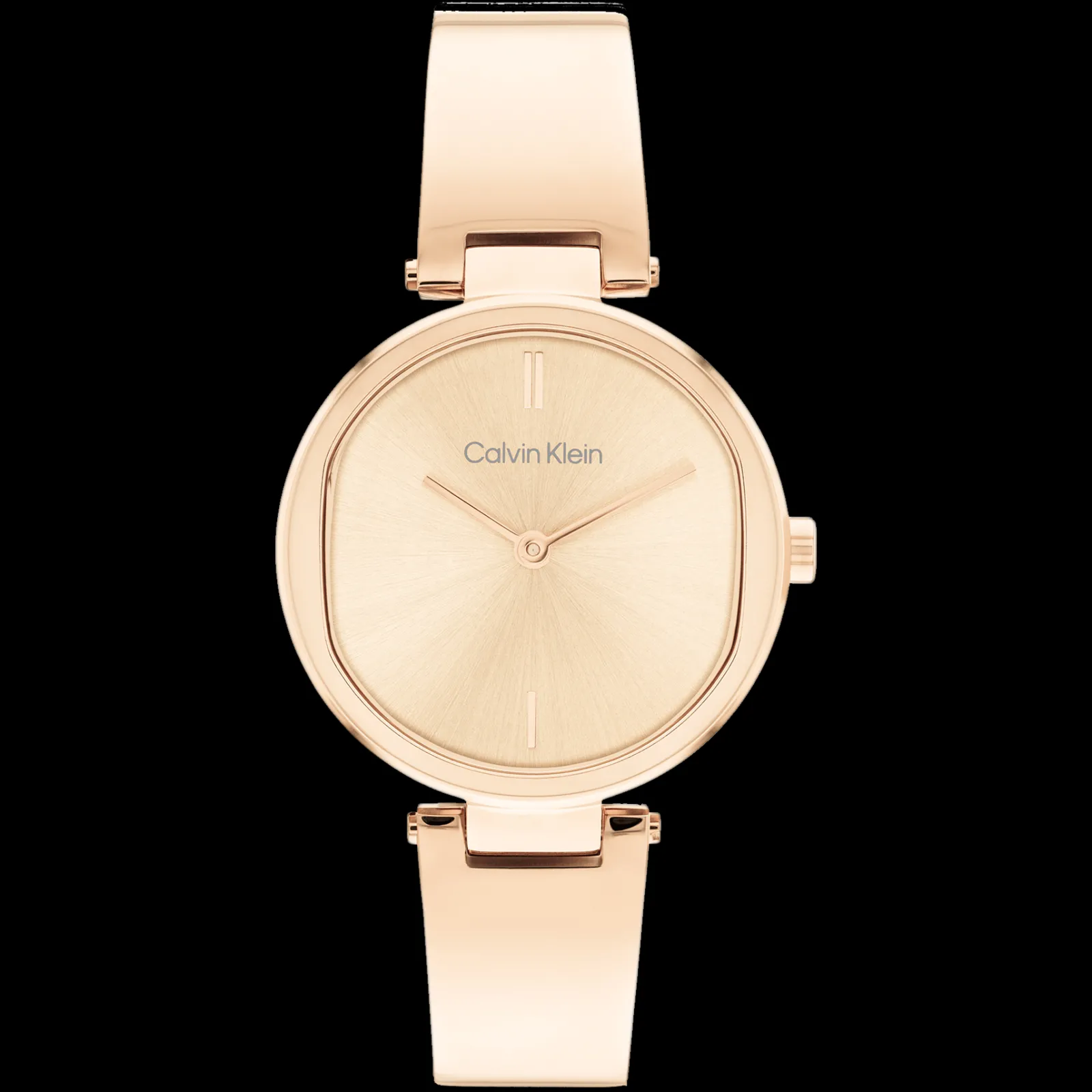 Dourado Rosa Com Bangle-Calvin Klein Watches Best Sale